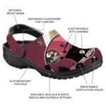 Custom Florida State Seminoles Baseball Helmet Crocs Best selling