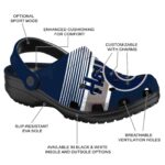 custom georgetown hoyas vibrant dual tone clog best selling