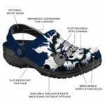 custom georgia southern eagles gripping hand clog best selling