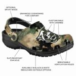 custom georgia state panthers camouflage craze clog best selling