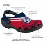 custom gonzaga bulldogs baseball motif clog best selling