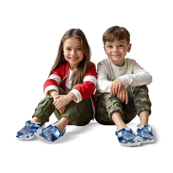 custom gonzaga bulldogs ocean waves clog fashion forward