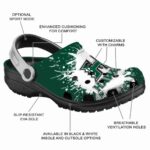 custom hawaii rainbow warriors splash art clog best selling