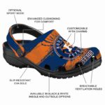 Custom Houston Astros Paint Splatter Graphics Crocs Best selling