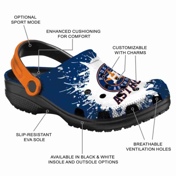 custom houston astros splash art crocs new arrival