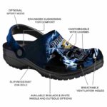 custom indiana pacers gothic skull clog best selling