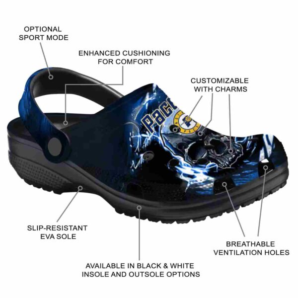 custom indiana pacers gothic skull clog new arrival