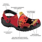 custom iowa state cyclones baseball helmet clog best selling