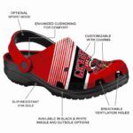 custom jacksonville state gamecocks vibrant dual tone clog best selling