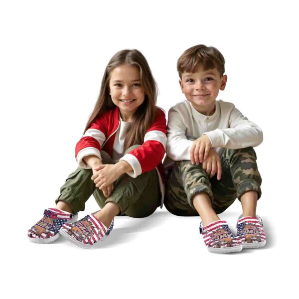custom james madison dukes freedom splinter clog fashion forward