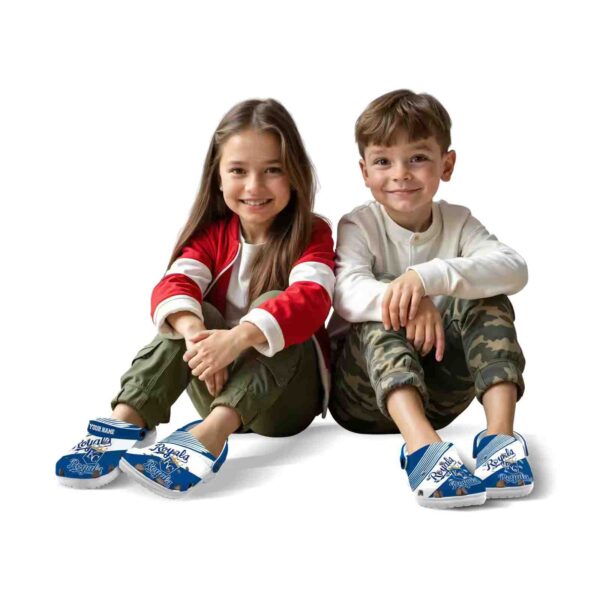 custom kansas city royals vibrant dual tone crocs fashion forward