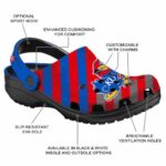 Custom Kansas Jayhawks Star Spangled Graphic Crocs Best selling