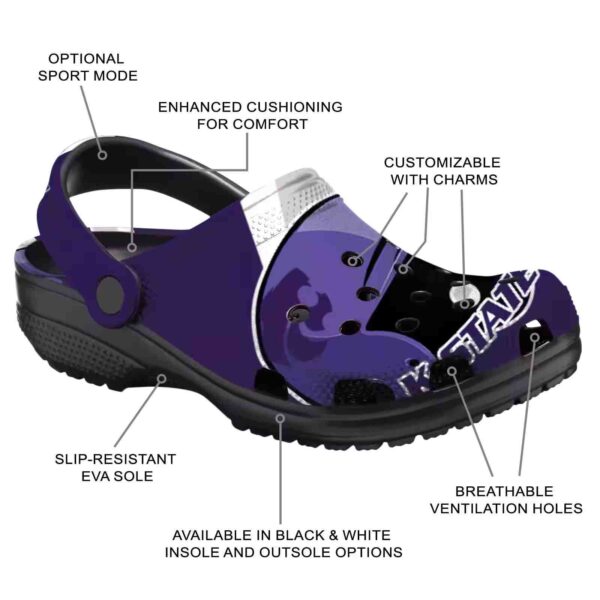 custom kansas state wildcats baseball helmet clog new arrival