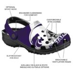 custom kansas state wildcats football helmet clog best selling