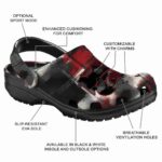 custom kansas state wildcats plaid fusion clog best selling