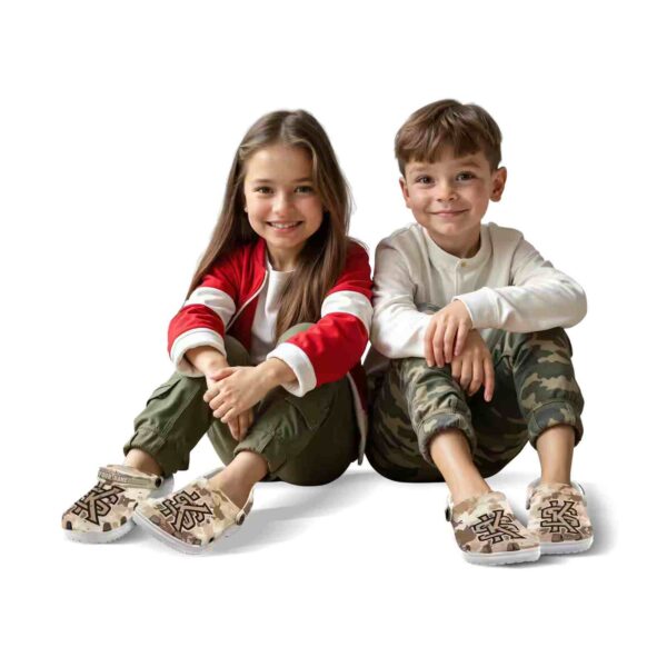 custom kennesaw state owls desert camo clog fashion forward