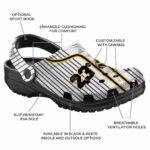 custom missouri tigers pinstripe pattern clog best selling
