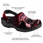 custom montreal canadiens gothic skull clog best selling