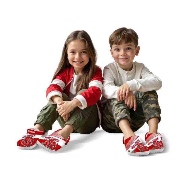 custom nc state wolfpack vibrant dual tone crocs fashion forward