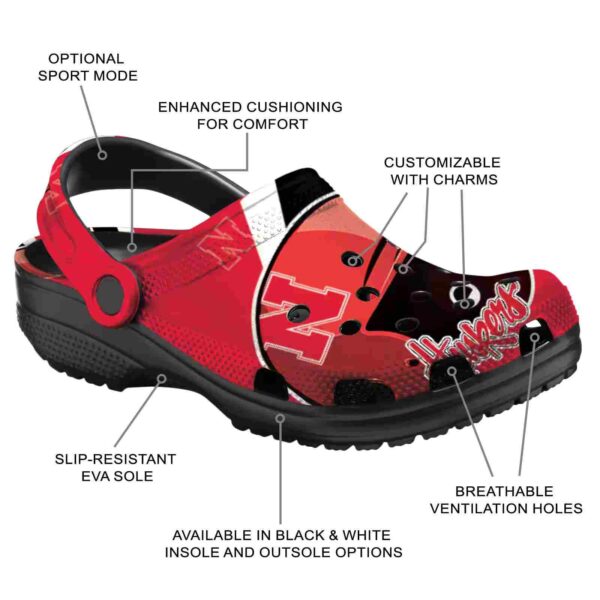 custom nebraska cornhuskers baseball helmet crocs new arrival