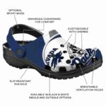 custom nevada wolf pack football helmet clog best selling