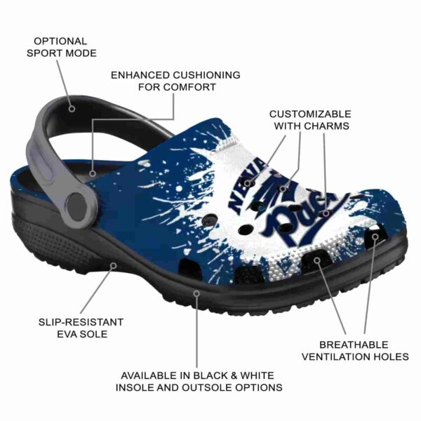 custom nevada wolf pack splash art clog new arrival