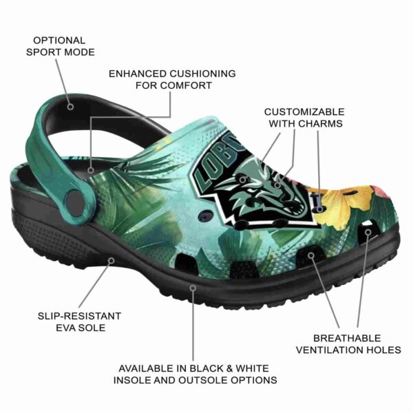 custom new mexico lobos tropical vibes clog new arrival