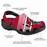 custom new mexico lobos vibrant dual tone clog best selling