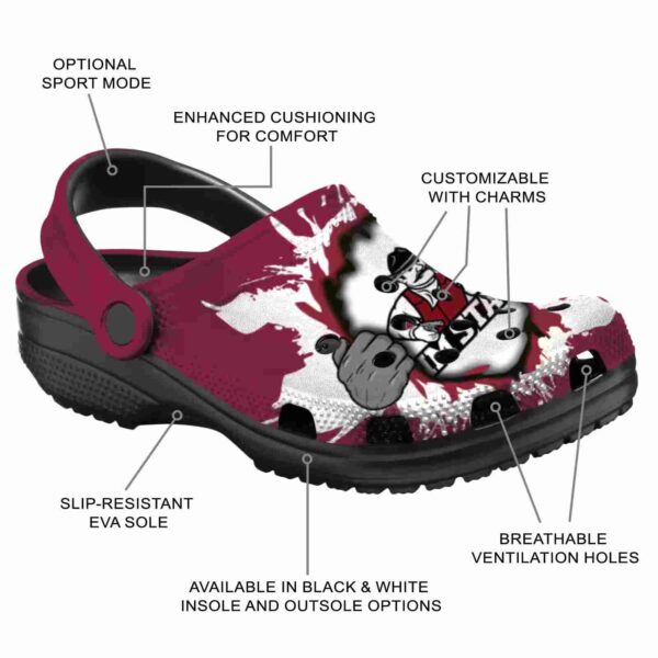 custom new mexico state aggies gripping hand clog new arrival