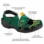 custom north dakota state bison baseball helmet clog best selling