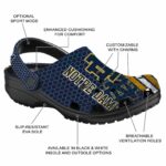 Custom Notre Dame Fighting Irish Contrasting Stripes Crocs Best selling