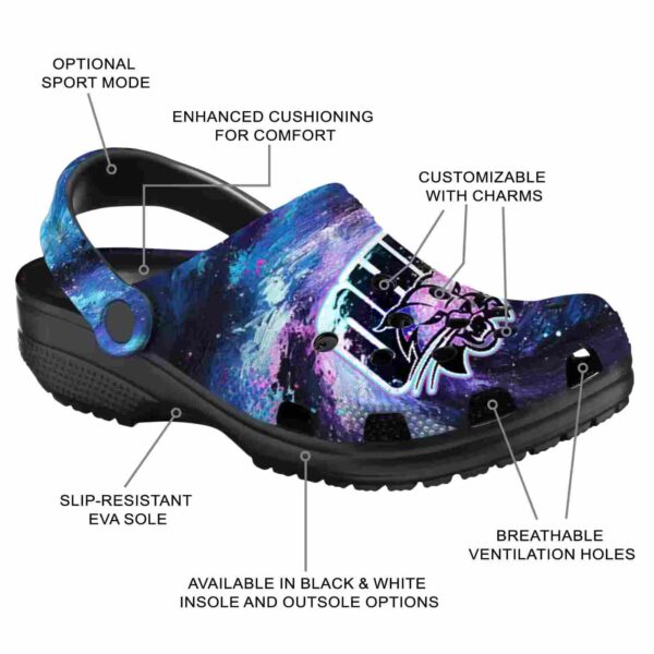 custom ohio bobcats galaxy swirl clog new arrival