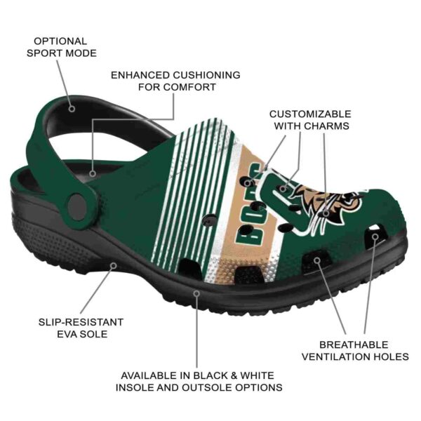 custom ohio bobcats vibrant dual tone clog new arrival