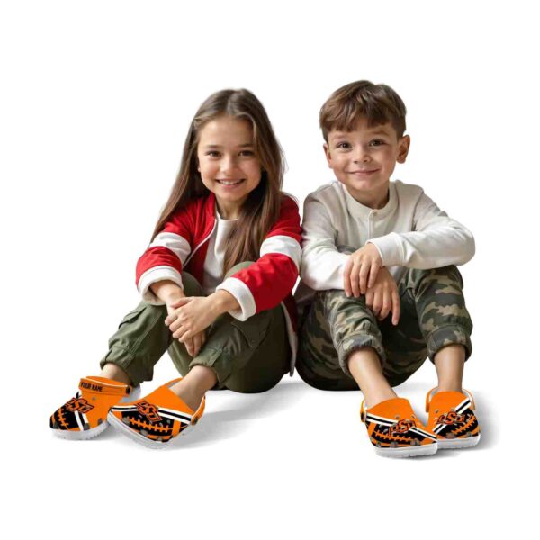 custom oklahoma state cowboys football motif crocs fashion forward