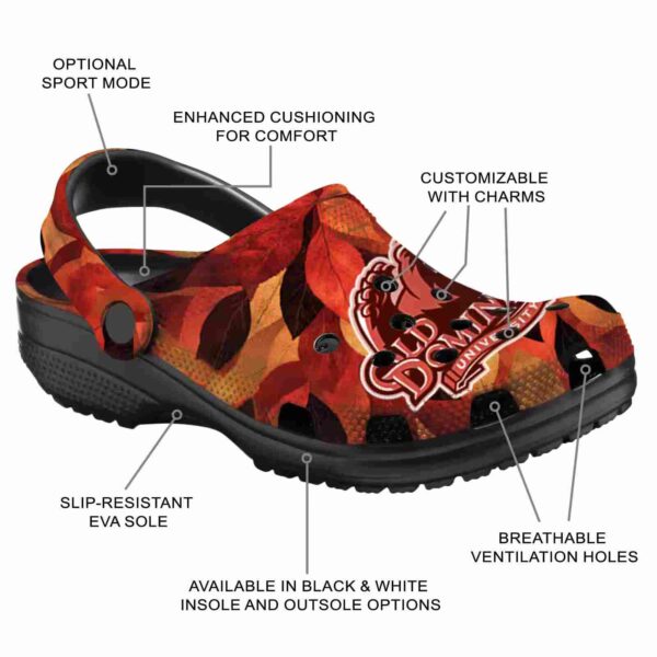 custom old dominion monarchs autumn leaves clog new arrival