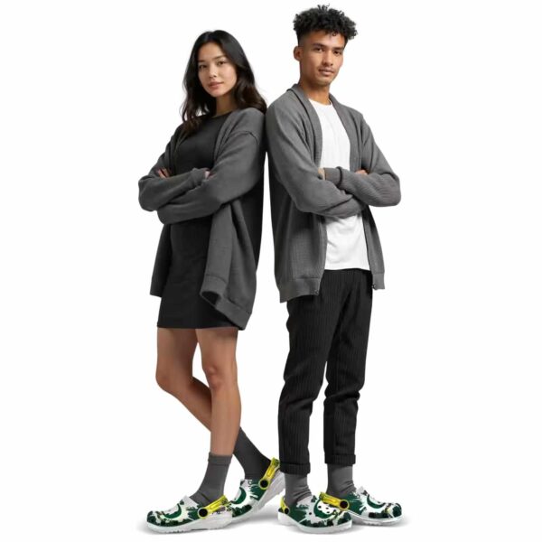 custom oregon ducks splatter pattern crocs top rated