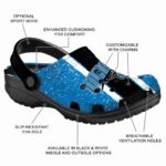 custom orlando magic vertical stripes clog best selling