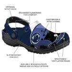 Custom Penn State Nittany Lions Baseball Helmet Crocs Best selling