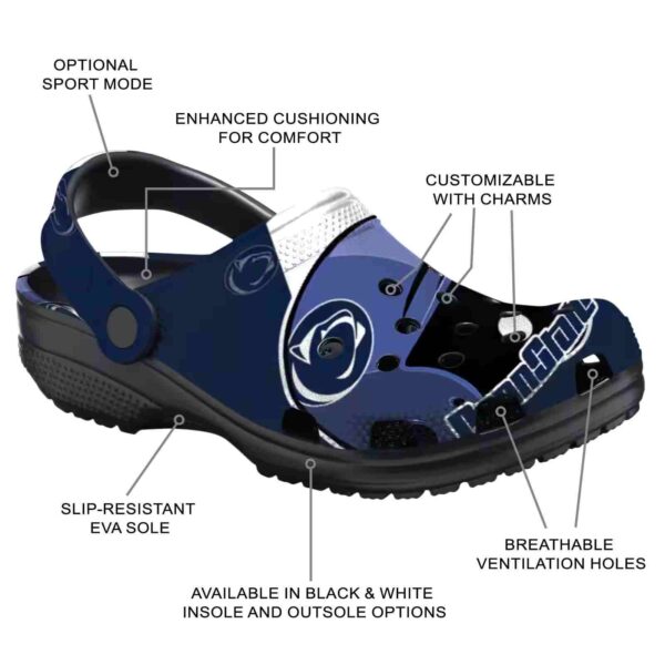 custom penn state nittany lions baseball helmet crocs new arrival