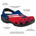 Custom Philadelphia Phillies Baseball Motif Crocs Best selling