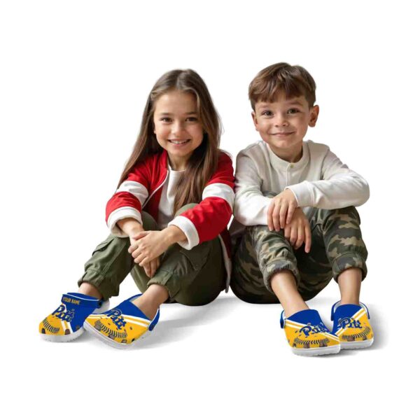 custom pittsburgh panthers baseball motif clog fashion forward