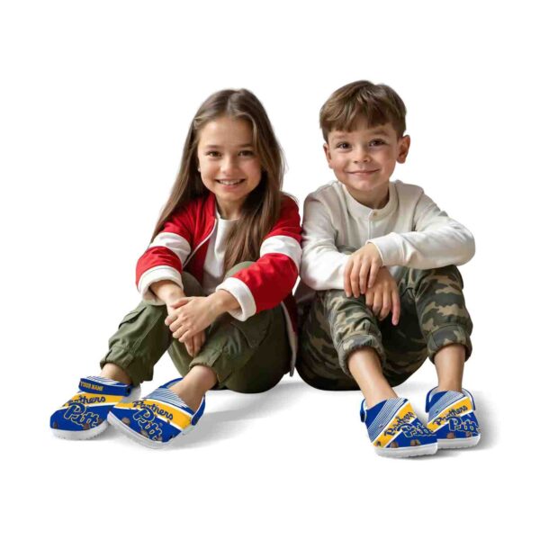 custom pittsburgh panthers vibrant dual tone clog fashion forward