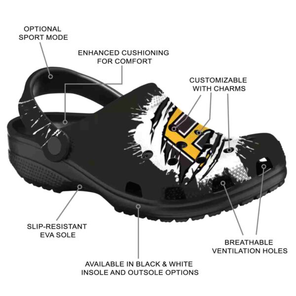 custom pittsburgh pirates splash motif background crocs new arrival