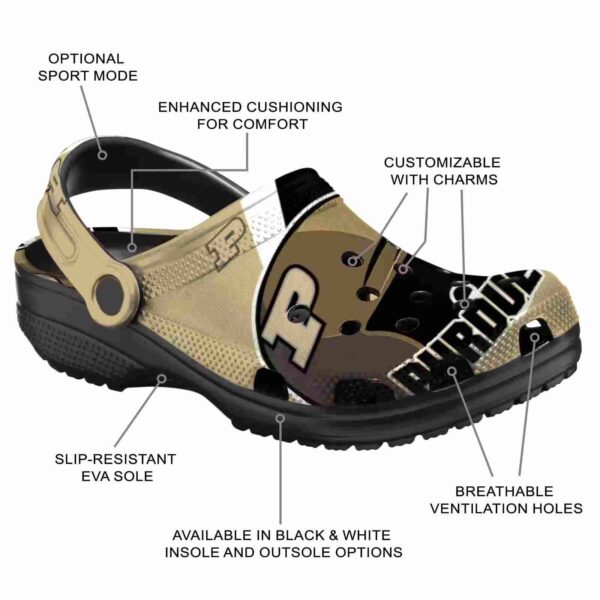 custom purdue boilermakers baseball helmet clog new arrival