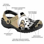 custom purdue boilermakers football helmet clog best selling