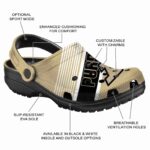 custom purdue boilermakers vibrant dual tone clog best selling