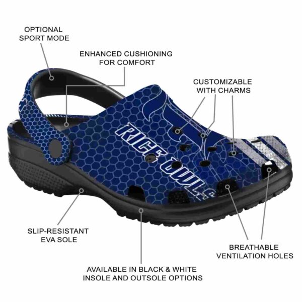 custom rice owls contrasting stripes clog new arrival