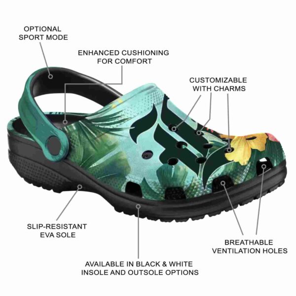 custom rice owls tropical vibes clog new arrival