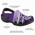 custom sacramento kings vibrant dual tone clog best selling