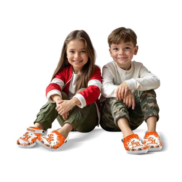 custom sam houston bearkats splash art clog fashion forward